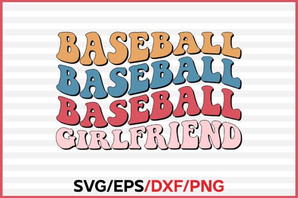 Baseball Girlfriend Retro Svg Design Review