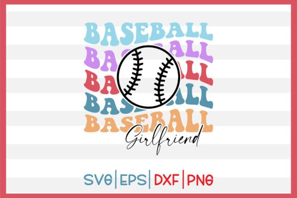 Baseball Girlfriend Retro Svg Review