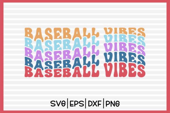 Baseball Vibes Retro Svg Design Review
