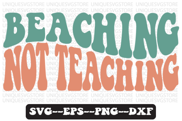 Beaching Not Teaching Retro Svg Design: A Designer's Review