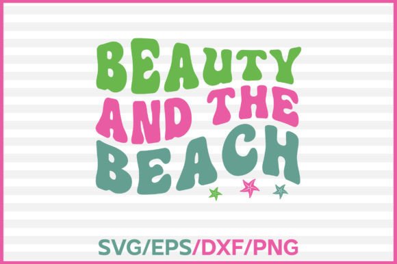 Beauty and the Beach Retro Svg Design Review