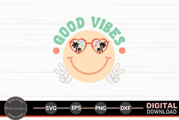 Good Vibes - Summer Retro SVG Review