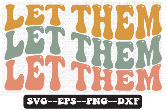 Let Them Wavy Retro Svg Design Review
