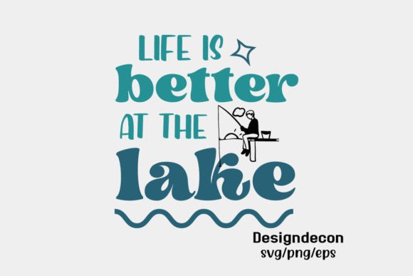 Life is Better at the Lake Retro Svg Review