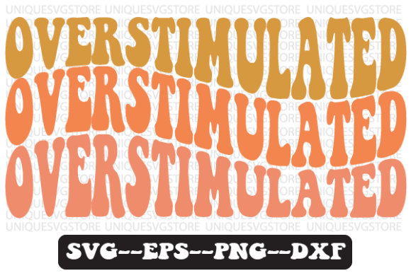 Overstimulated Wavy Retro Svg Design Review
