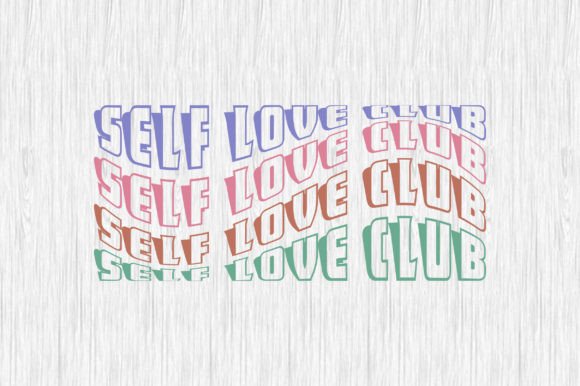 Self Love Club Retro SVG Design Review