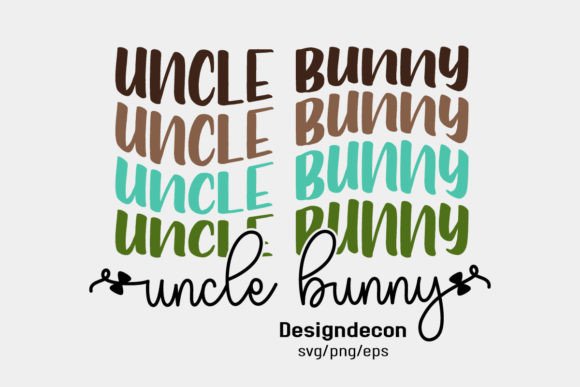 Uncle Bunny Easter Phrase Retro Svg Png Review